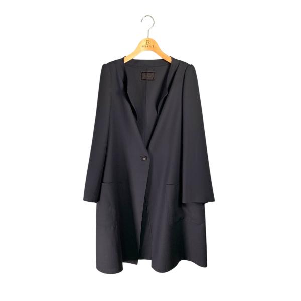FOXEY スプリングコート　ネイビー38 フォクシーブティック 40876 コート 38 ネイビー Coat Voyage