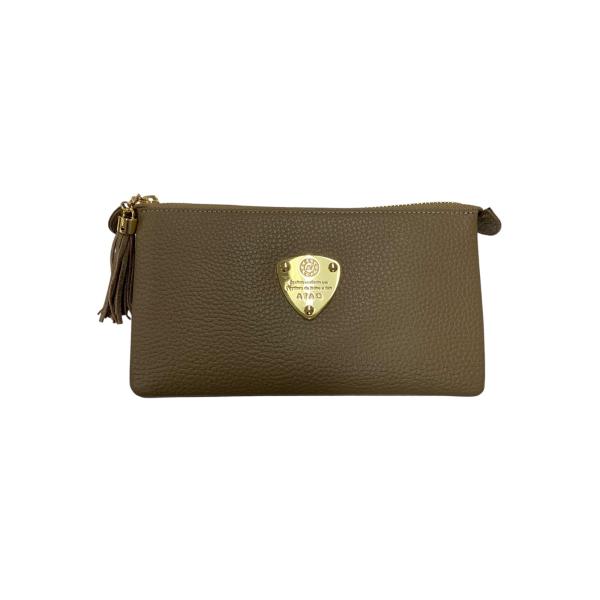 アタオ オフィスブーブー ショルダーバッグ ブラウン ポシェット 財布