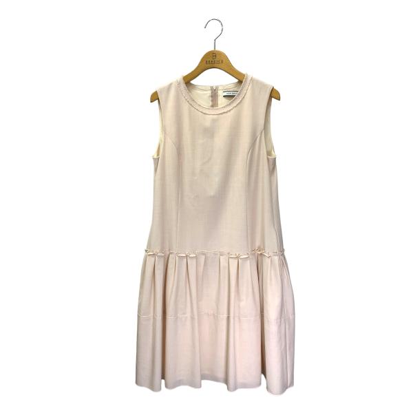 フォクシー✨2022 キャプシーヌドレスワンピース フリル 洗える ピンク 40 フォクシーニューヨーク ドレス FLEUR 39669 ワンピース 40 ピンク