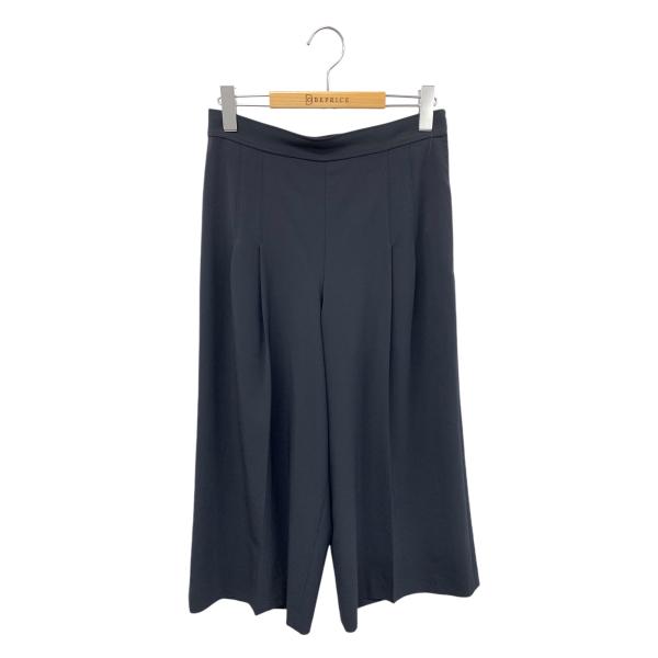 美品　サイズ40 フォクシーニューヨーク　デニム　ガウチョワイドパンツ　日本製 フォクシーニューヨーク Pants 37354 ワイドパンツ 40 ネイビー