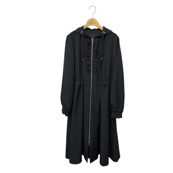 美品✨ トゥービーシック 4スプリングコート　2wayカラー　ライナー付き 黒 トゥービーシック 2WAYダブルクロスコート W7A02-114-09 44 ブラック
