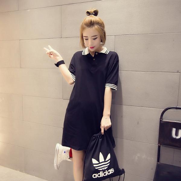 レディース ポロシャツ ワンピース ロングシャツ 半袖 襟袖ストライプ Buyee Buyee Japanese Proxy Service Buy From Japan Bot Online