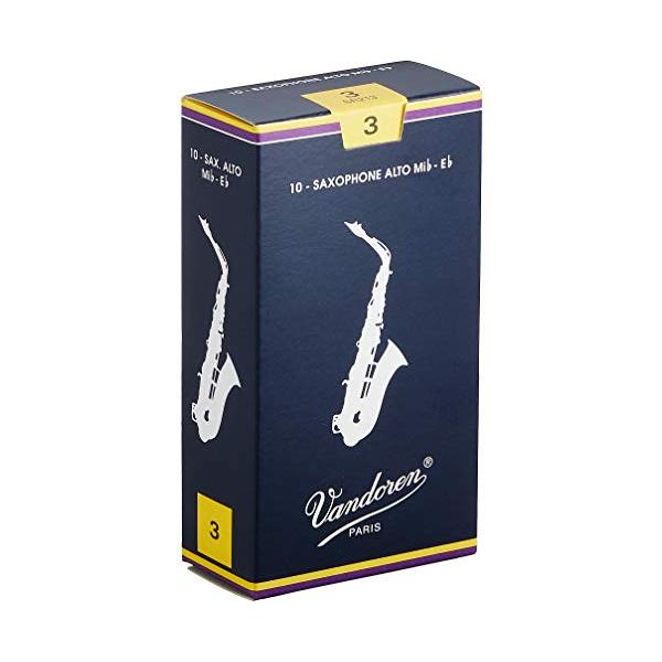 【ご購入後の当店からの連絡はご登録のメールアドレスに通知いたします。必ずご確認ください】【青箱】の愛称で世界中に多くのファンを持つバンドーレンリードの代表作。長年にわたって高い評価を得ている一番幅広く使われているリードで、どんなスタイルの音...