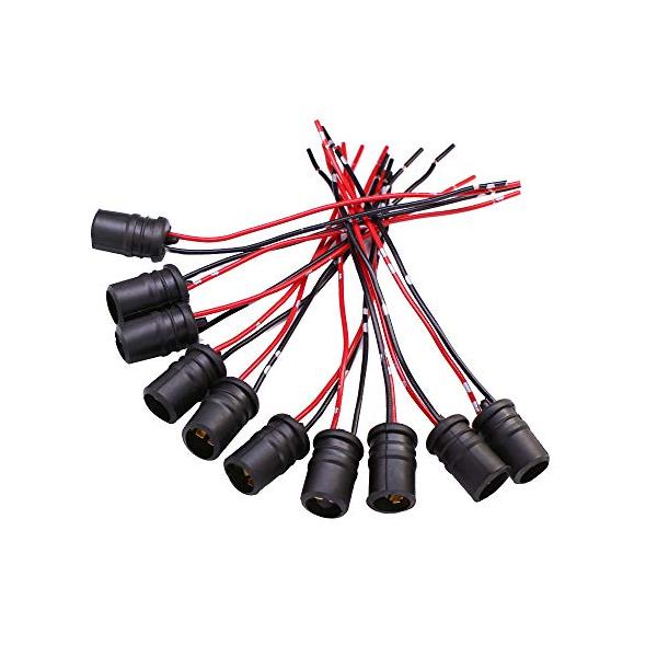 【ご購入後の当店からの連絡はご登録のメールアドレスに通知いたします。必ずご確認ください】製品名：T10防水タイプのソケット汎用ソケット、純正のソケットが壊れている時の交換用ソケット特徴：素材は形状の曲げやすいゴム。差込口にフィットしやすい作...