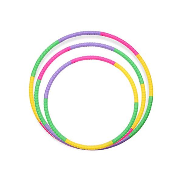 【ご購入後の当店からの連絡はご登録のメールアドレスに通知いたします。必ずご確認ください】【サイズ】：40、50、60cm、カラー：フルカラー【素材】：PE製【組み立てられた製品の調整可能】：子供用フラフープ リサイクル可能な廃棄物の使用を拒...