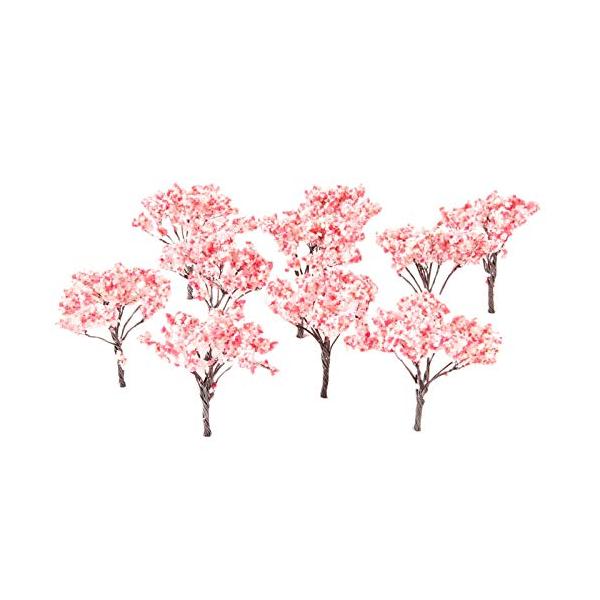 20個入り 桜 樹木 ジオラマ 桜の木 鉄道模型 ピンクの花 木 模型