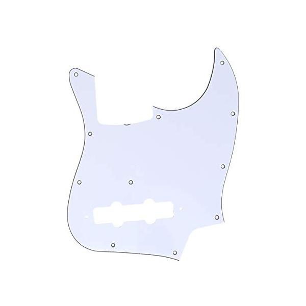 購入者限定販売★オリジナルベースピックガード Musiclily Pro 11穴 日本製 Fender Jazz Bass 4弦 ジャズベース