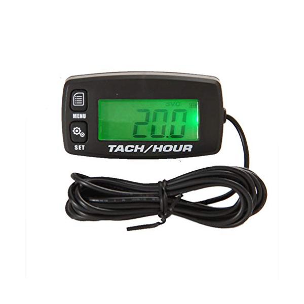【ご購入後の当店からの連絡はご登録のメールアドレスに通知いたします。必ずご確認ください】[シーンアプリケーション]-デジタルタコメーター バイク 2または4ストロークガソリンエンジンのメンテナンス、メンテナンスタイミング（1?200Hを設定...