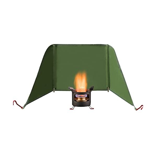 【ご購入後の当店からの連絡はご登録のメールアドレスに通知いたします。必ずご確認ください】【焚き火陣幕】展開サイズ：上部46cmｘ底部90cmｘ高さ35cm、厚さ：約0.06mm。風除け陣幕は難燃性と耐久性に優れた有機シリコンコットン帆布製を...