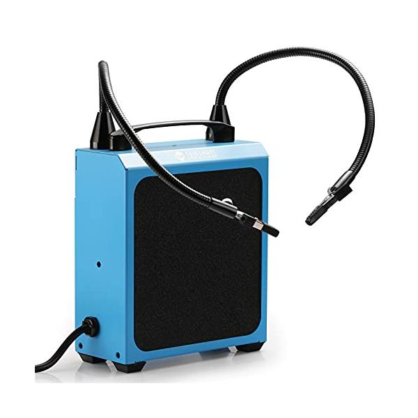 【ご購入後の当店からの連絡はご登録のメールアドレスに通知いたします。必ずご確認ください】高効率で低ノイズ：大きな15050純銅制モーターを使用した3300 RPMのファンが高吸引で動作する同時に、低ノイズを実現します。 有毒ガスを吸収し、作...