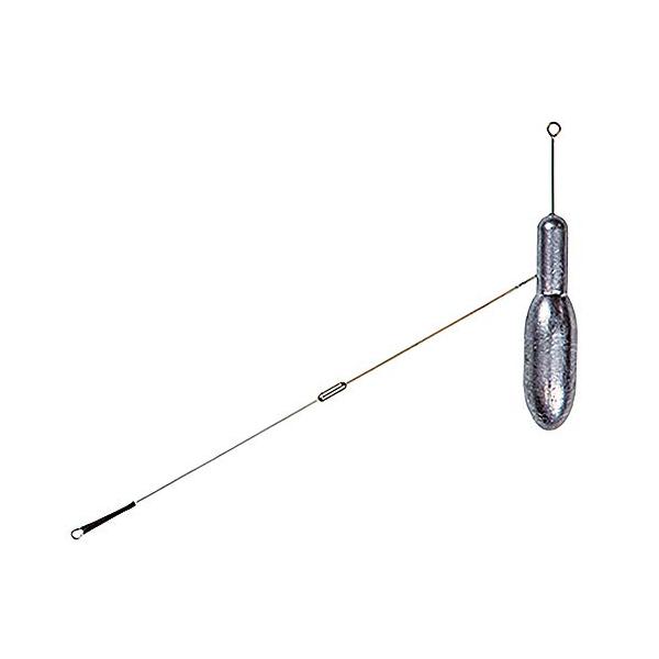 【ご購入後の当店からの連絡はご登録のメールアドレスに通知いたします。必ずご確認ください】オモリサイズ:30号ステンレス線径:Φ0.85mm形状記憶線径:Φ0.7mmアーム全長:20cm弾丸形状シンカー搭載