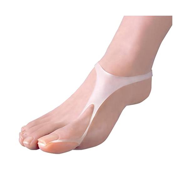 【ご購入後の当店からの連絡はご登録のメールアドレスに通知いたします。必ずご確認ください】巻き爪の衝撃をしっかりガード。痛みをブロック。足首に通す形状とゲルの伸縮力で巻爪を引っ張り上げる。爪がめり込む箇所を衝撃吸収ゲルが痛みをブロック。衝撃吸...
