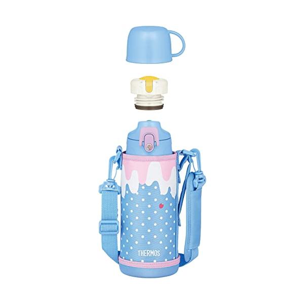 サーモス 水筒 真空断熱2ウェイボトル 0.8L/0.83L ブルーピンク FJJ-801WF BLP