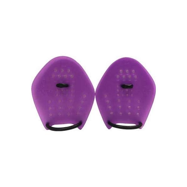 【ご購入後の当店からの連絡はご登録のメールアドレスに通知いたします。必ずご確認ください】競泳用トレーニングパドルサイズ　#0（パープル）：ジュニアサイズ　小学生用 ※　手をパドルにおいた際、指先がパドルからはみ出ない事を目安にサイズをお選び...