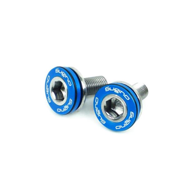 スギノ(Sugino) CPB[CPB クランクダストキャップ] 2個入 ブルー M8 x 18mm