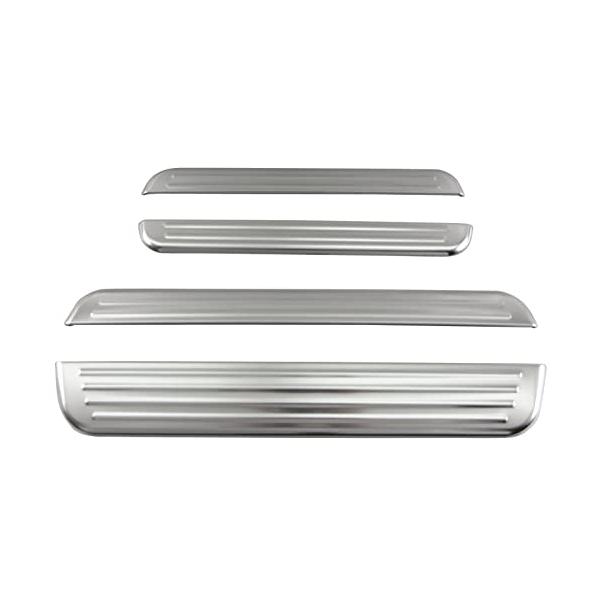 【ご購入後の当店からの連絡はご登録のメールアドレスに通知いたします。必ずご確認ください】同一商品でも様々な名称・通称がありますので、下記に一部を記載させていただきます。スカッフプレート キッキングプレートサイドシルプレート サイドシル ステ...