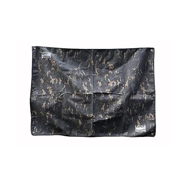 【ご購入後の当店からの連絡はご登録のメールアドレスに通知いたします。必ずご確認ください】サイズ:140 x 100 cm材質:ポリエステル（PVCコーティング）カラー:ブラックカモ