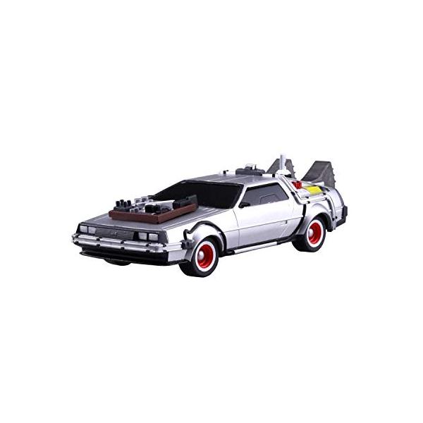 青島文化教材社 ムービーメカシリーズ No.13 バック・トゥ・ザ・フューチャー プルバック Part.3 タイムマシン 1/43スケール プラモデル