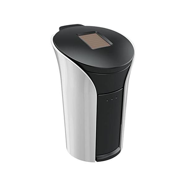 他サイト： セイワ(SEIWA) 車内用品 灰皿 ラクらくソーラーアッシュ WA42 ホワイト LED付の商品画像