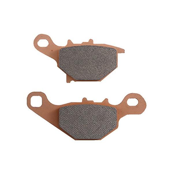 【ご購入後の当店からの連絡はご登録のメールアドレスに通知いたします。必ずご確認ください】【用途】街乗りからスポーツツーリングまでに対応したシンタードメタル・ブレーキパッド。【仕様】従来品と比べ、耐久性は同等ながらも、ブレーキコントロール性と...