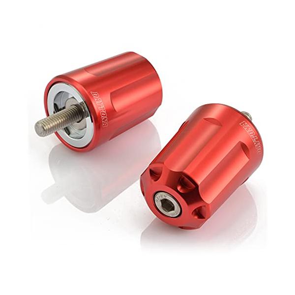 デイトナ バイク用 バーエンド アルミビレット カワサキ M8