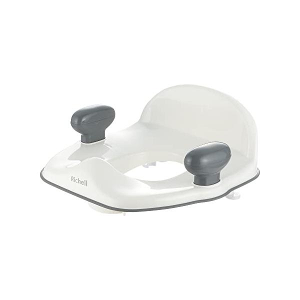 【ご購入後の当店からの連絡はご登録のメールアドレスに通知いたします。必ずご確認ください】成長に合わせてステップアップ座らせるのが簡単な補助便座です。またがない「座る」スタイルだから、大人の便座へスムーズに移行できます。【対象年齢】グリップ付...