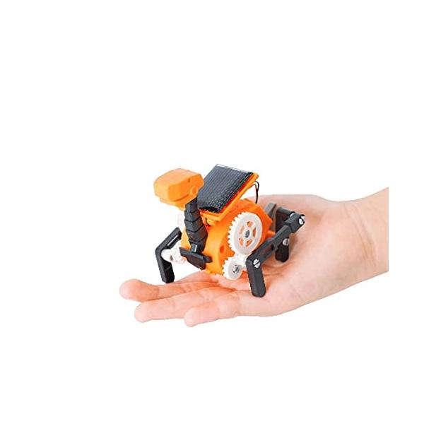 【ご購入後の当店からの連絡はご登録のメールアドレスに通知いたします。必ずご確認ください】エレキット ソーラー工作キット ロボビット JS-6216