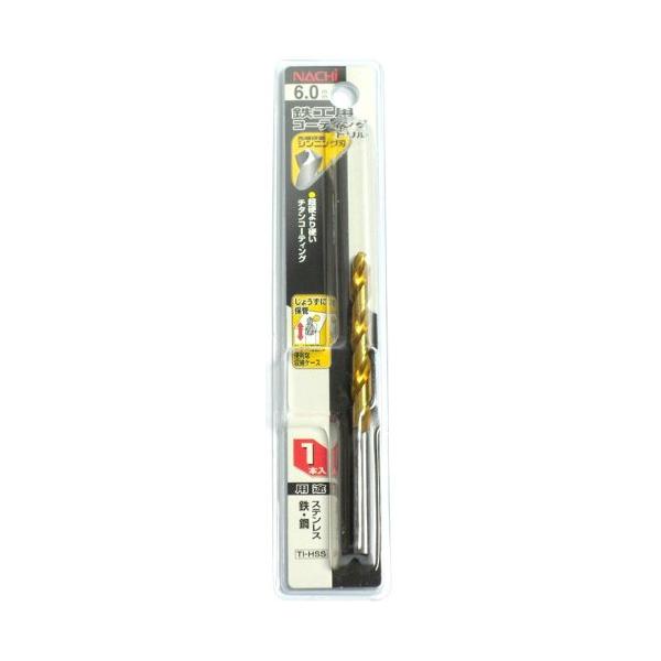 ナチ(NACHI) 鉄工用コーティングドリル 1本入り 6.0ミリ : べるおさ