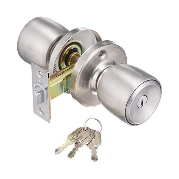 【ご購入後の当店からの連絡はご登録のメールアドレスに通知いたします。必ずご確認ください】製造国:日本仕様:タイプ:室内錠、種別:チューブラ錠、右開き・左開きどちらにも対応、ラッチフロント幅:57mm×23mm、ビスピッチ幅:42mm、扉厚:...