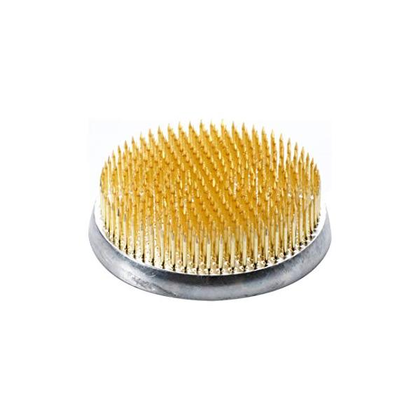 【ご購入後の当店からの連絡はご登録のメールアドレスに通知いたします。必ずご確認ください】重量:約247g全体寸法(約):直径61mm×高さ21mm針寸法(約):太さ直径1.4mm×高さ13mm針の本数:168本包装形態:化粧箱セイフティタイ...