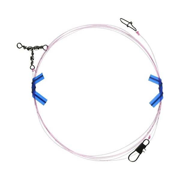 【ご購入後の当店からの連絡はご登録のメールアドレスに通知いたします。必ずご確認ください】規格:ハイパワー 120cm 幹糸4号タイプ:ミドル号柄:エダス5号(15cm)カラー:ピンク/2本組