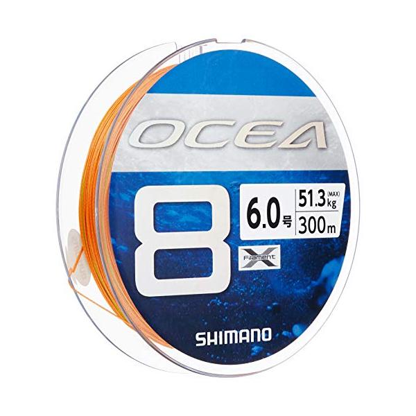 オシア8 5号300m&6号300mセット シマノ(SHIMANO) ライン オシア8 300m 6.0号 5カラー LD-A71S 釣り糸