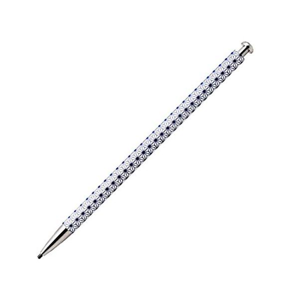 北星鉛筆 シャープペン 大人の鉛筆 -和流- 麻の葉 濃藍 OTP-680WAH-I