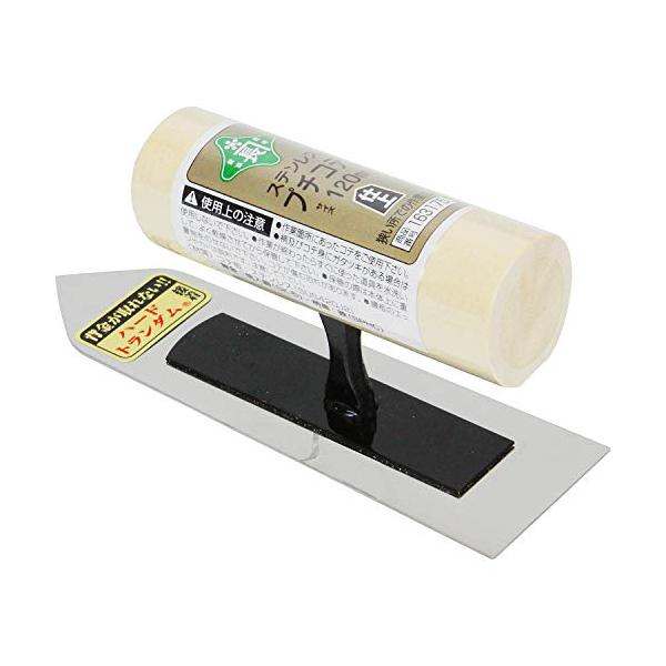 【ご購入後の当店からの連絡はご登録のメールアドレスに通知いたします。必ずご確認ください】用途:左官作業や造園作業で細かい仕上げ用特徴1:背金が取れないハードトランダム接着特徴2:シンナー類(有機溶剤)で洗えるサイズ:120mmコテ板:ステン...