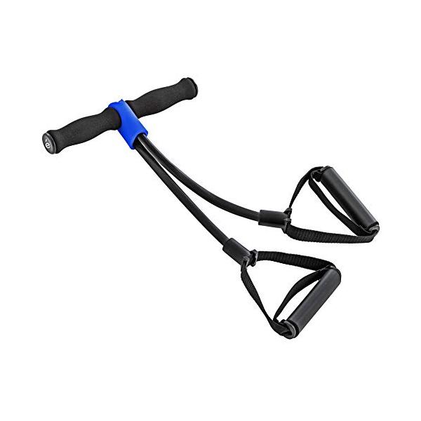 サクライ貿易(SAKURAI) トレーニングチューブ erugam フィットネス トレーニングチューブ ボート漕ぎ運動 ボートコギコギ 強度ハード 5