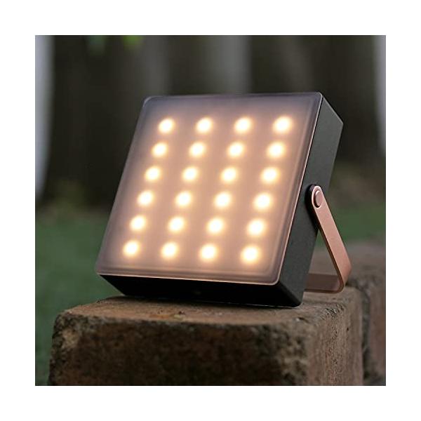 山善] LED ランタン 充電式 10050mAh 防災 IP44 防水 防塵 調色3段階
