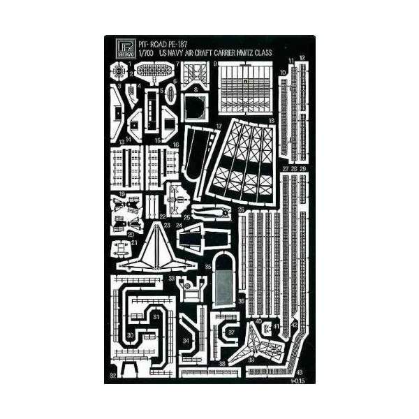 ピットロード 空母ニミッツ級用 PE187