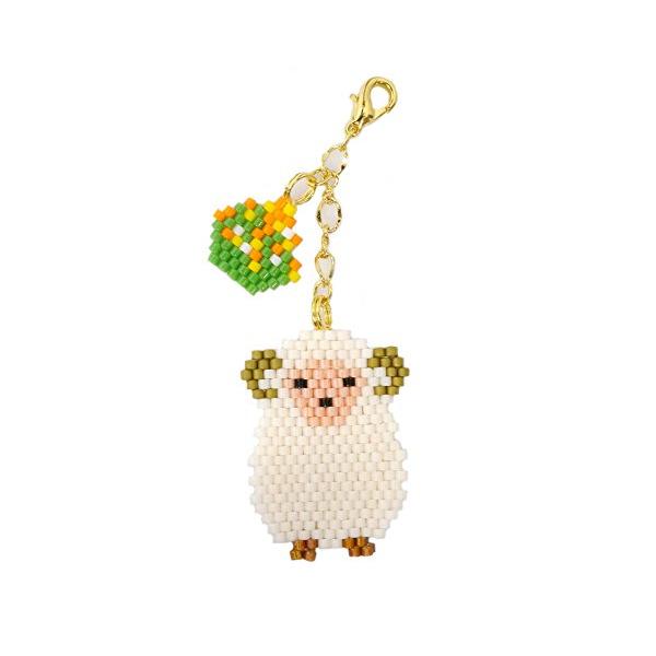 【ご購入後の当店からの連絡はご登録のメールアドレスに通知いたします。必ずご確認ください】セット内容：デリカビーズ、チェーン、金具、モノコード、ビーズ針、作り方説明書必要なもの：はさみ、ものさし、先の細いペンチ、ニッパー出来上がりサイズ：全長...