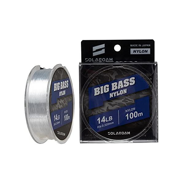 【ご購入後の当店からの連絡はご登録のメールアドレスに通知いたします。必ずご確認ください】素材:ナイロンポンド数:16lb巻き量:100m