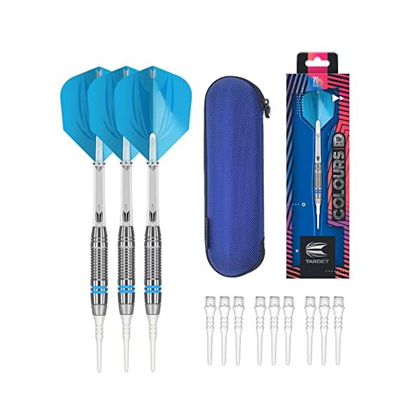 ダーツバレル TARGET 【ターゲット】 カラーズ3 ブルー (COLOURS3 Blue