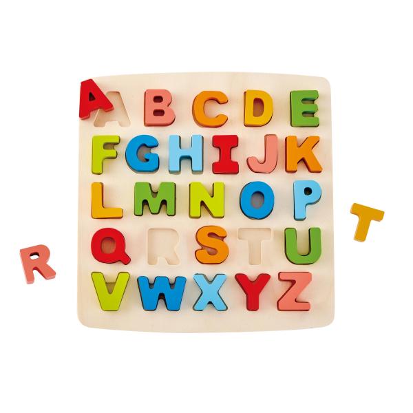 他サイト： Hape(ハペ) アルファベットパズル E1551A 3歳~の商品画像