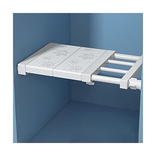 【ご購入後の当店からの連絡はご登録のメールアドレスに通知いたします。必ずご確認ください】?【改良型・耐荷重が更に強い】つっぱり棚は鋼管+ABS棚材でできており、鋼管径は20mmで、全体の耐荷重性が向上し、頑丈で耐久性があり、長寿命です。棚板...