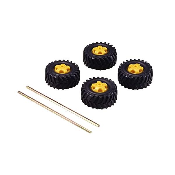 タミヤ 楽しい工作シリーズ No.101 トラックタイヤ 36mm (70101)