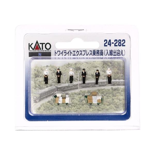 KATO Nゲージ トワイライトExp.乗務員 入線出迎 24-282 ジオラマ用品