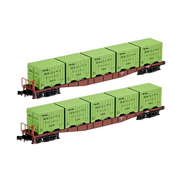 KATO Nゲージ コキ5500 6000形コンテナ積載 2両入 8059-2 鉄道模型