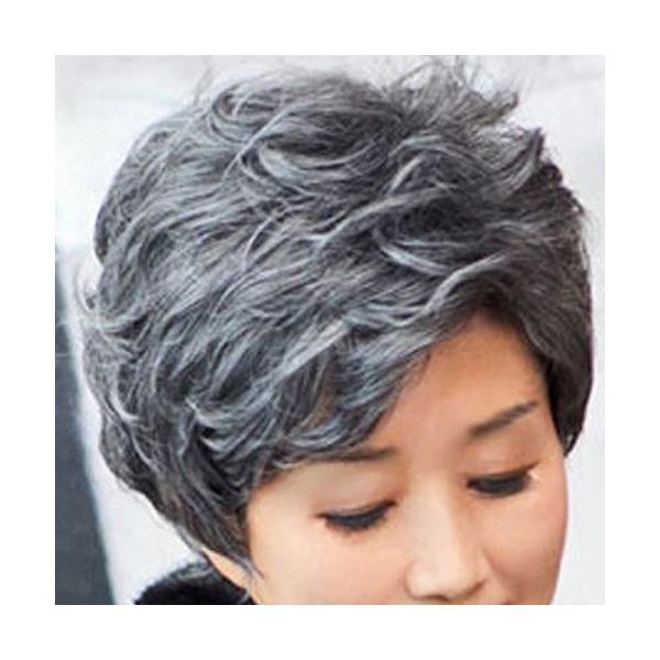 【ご購入後の当店からの連絡はご登録のメールアドレスに通知いたします。必ずご確認ください】【商品概要】パーマヘアの自然なボリューム感、10歳位若返って見えるかも？！白髪混じりだから自然な仕上がり！お洒落を楽しんでください。韓国への輸出用に生産...