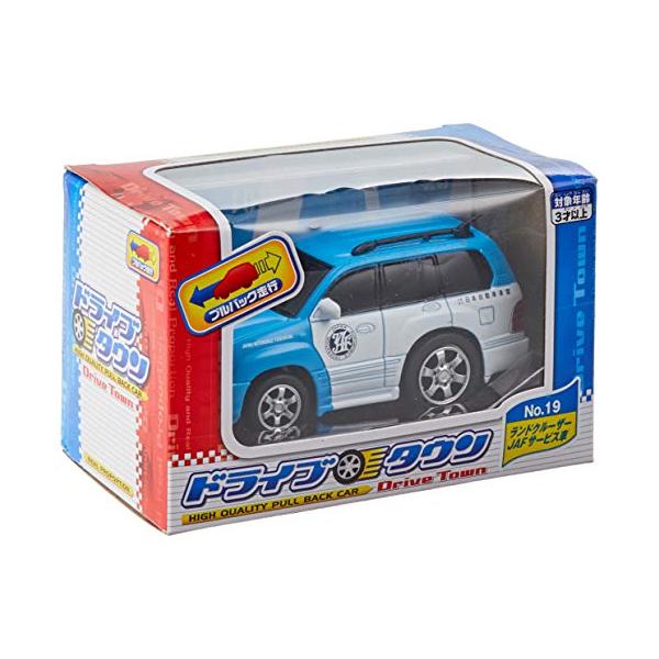 トミカ　カラーサンプル　ドライブタウン　ミニ四駆など　まとめ売り マルカ ドライブタウン NO.19 トヨタ ランドクルーザー JAF