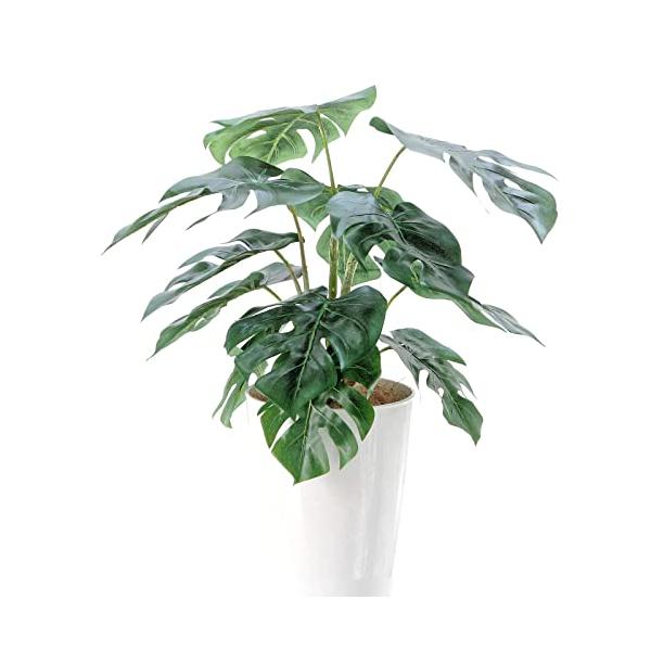 モンステラ フェイク グリーン 光触媒 造花 人工 観葉植物 インテリア