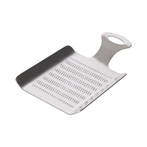 【ご購入後の当店からの連絡はご登録のメールアドレスに通知いたします。必ずご確認ください】?材質：ステンレス?サイズ:約11×7cm?重量:54g?お手入れ簡単：きめ細やかな山葵が卸せます。目詰まりしないのでスポンジやブラシで簡単に洗い流すこ...