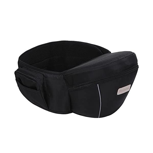 他サイト： 【保育士推薦】ヒップシート 抱っこ紐 抱っこひも だっこひも 滑り止め付 バッグ ウエストポーチ 赤ちゃん plaisiureux（プレジュール）(ブの商品画像